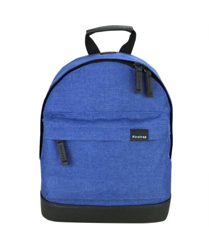 Firetrap Unisex Mini Backpack Rucksack Sports Casual Travel Luggage Accessory - Blue - One Size
