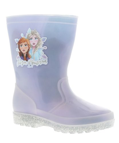 Frozen fr2 delphi girls kids wellies wellington boots blue - Size 11 Child