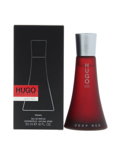 Hugo Boss Womens Deep Red Eau De Parfum Spray By 50 ml - Orange - One Size