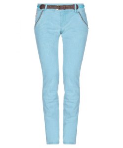 Met Jeans Womens Turquoise Cotton Slim Fit - Size 30