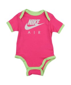 Nike Girls BODYSUITS & SETS Pink Girl Cotton - Size 12-18M