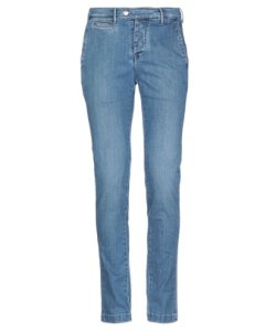 Oaks Mens Blue Cotton Slim Fit Jeans - Size 29