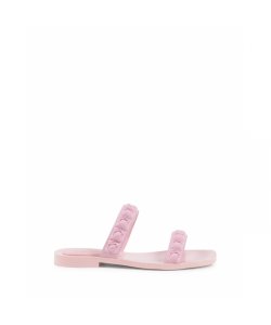 Stuart Weitzman Womens Flat Sandal Pink ROSITA - Size 3