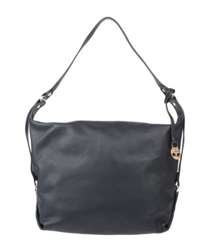 Timberland Womens Black Leather Shoulder Bag - One Size