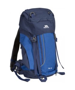 Trespass Mens Trek 33 Rucksack/Backpack (33 Litres) - Blue - One Size
