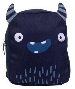 A Little Lovely Company rugzakje Monster baby 5,5 l polyester donkerblauw