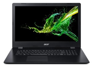 Acer Aspire 3 A317-51K-31A1 Laptop 17.3 zoll Intel Core i3-8130U 8 GB RAM 1256 GB HDD 256 GB SSD eShell Intel UHD Grafik 620 Schwarz