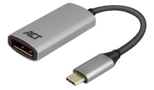 Act AC7030 1 x USB C Stecker auf 1 x Display Port Weiblich Konverter 0,15 m Grau