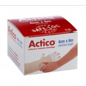 Actico Cohesive Bandage 4Cm X 6M 1