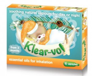 Klear-Vol Essential Oils for Inhalation 10 Capsules