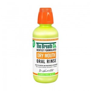 The Breath Co Dry Mouth Oral Rinse Tingling Mint