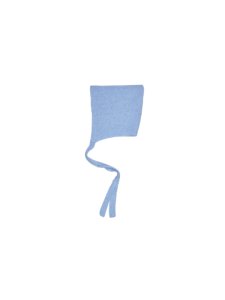 La Coqueta - Dusty blue alma baby bonnet