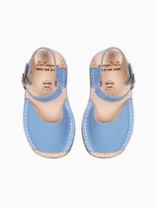 La Coqueta - Dusty blue avarca sandal