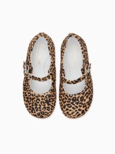 Leopard Girl Mary Janes