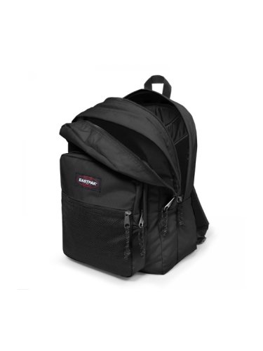 EASTPAK Backpack 'Pinnacle'  black / white / red