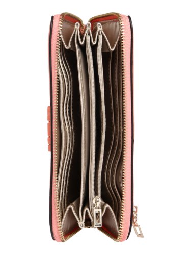 GUESS Wallet 'CENTRAL CITY'  coral