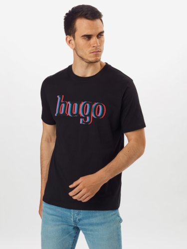 HUGO Shirt 'Dontrol'  black
