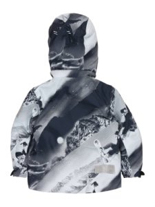 Molo Winter jacket 'Alpine'  graphite / anthracite / light grey / white