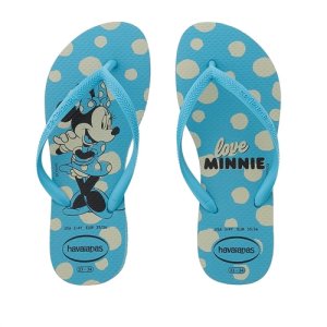 Chinelo Havaianas Disney Love Minnie Azul