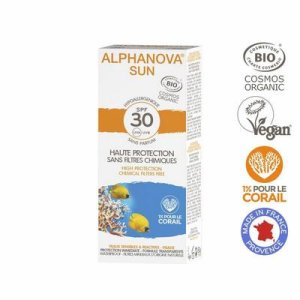 Alphanova Sun Sun creme SPF30 bij zonne-allergie en waterproof 50g