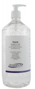 Ginkel's Hand hygiene gel met pomp 1000ml