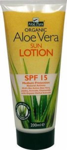 Optima Aloe pura sunprotect F15 aloe vera organic 200ml