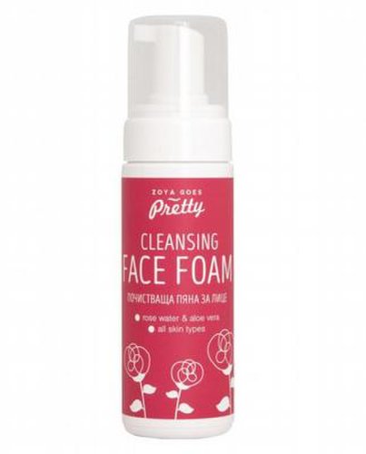Zoya Goes Pretty cleansing face foam rose & aloe vera 50ml