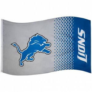 Detroit Lions NFL Flaga Fade Flag FLG53NFLFADEDL
