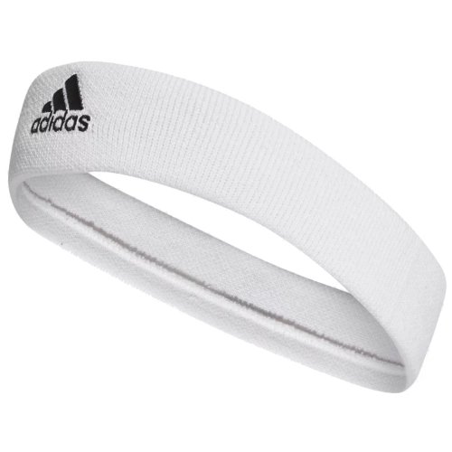 Adidas Performance - Adidas tennis headband cf6925, unisex, białe, opaski, poliakryl, rozmiar: one size