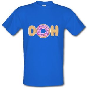 Chargrilled - Doh doughnut male t-shirt.