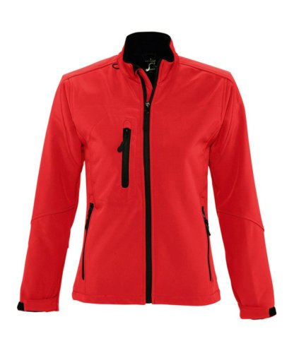 SOLS Dames/dames Roxy Soft Shell Jacket (ademend, winddicht en waterbestendig) (Rood)