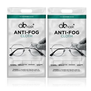 Anti-Fog Reusable Cloth Twinpack by AB Mask
