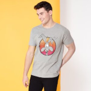 Looney Tunes Kaboom Collection Classic Wile E. Coyote Men's T-Shirt - Grey - XS - Grey