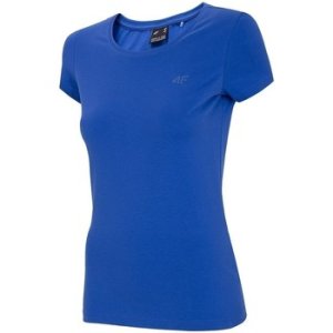 4F  NOSH4 TSD001 Kobalt  women's T shirt in Blue