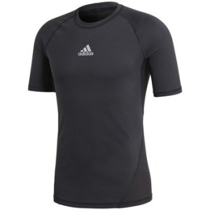 adidas  Alphaskin  men's T shirt in Black