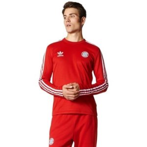 Adidas  Bayern Jersey  men's  in Red