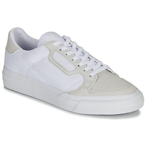 Adidas  CONTINENTAL VULC J  boys's Children's Shoes (Trainers) in White