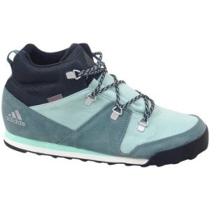adidas  CW Snowpitch K  boys's Children's Shoes (High-top Trainers) in Green