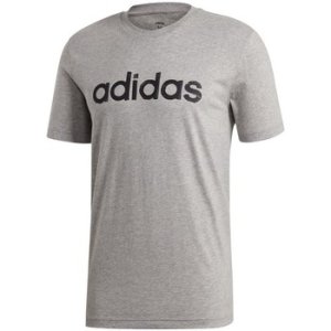 adidas  Graphic Linear Tee  men's T shirt in Grey