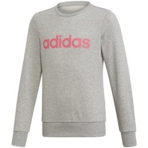 adidas  Linear  boys's Children's sweatshirt in Grey