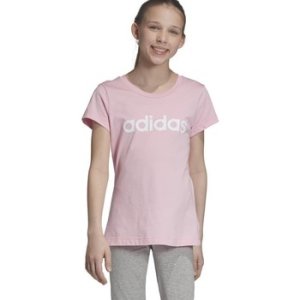 adidas  Linear  girls's Children's T shirt in multicolour