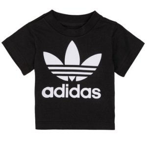 Adidas  MARGOT  girls's Children's T shirt in Black