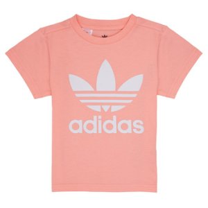Adidas  MAYA  girls's Children's T shirt in Pink