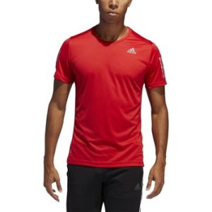 adidas  Own The Run Tee  men's T shirt in Red