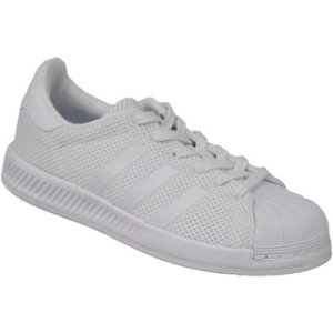 adidas  Superstar Bounce  boys's Children's Shoes (Trainers) in Grey