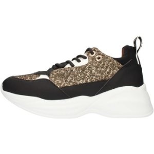 Alexander Smith  SP73896 SNEAKERS Women Black gold and white  women's Shoes (Trainers) in Multicolour