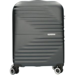 American Tourister  B090131989 Hand luggage Unisex Black  women's Hard Suitcase in Black