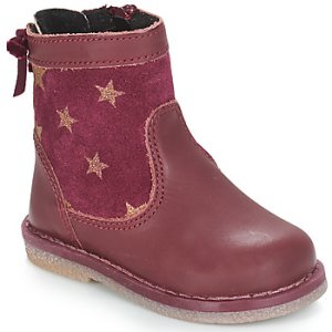 André  PARME  girls's Children's Mid Boots in Red