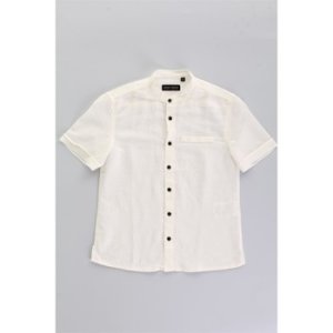 Antony Morato  MKSS00060-400051 Short Sleeve Shirts Boys Bianco  boys's Children's Short sleeved Shirt in White