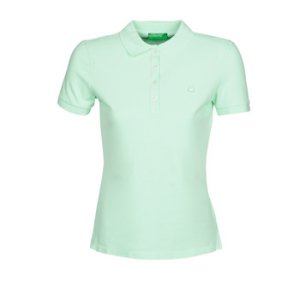 Benetton  SOL  women's Polo shirt in Green